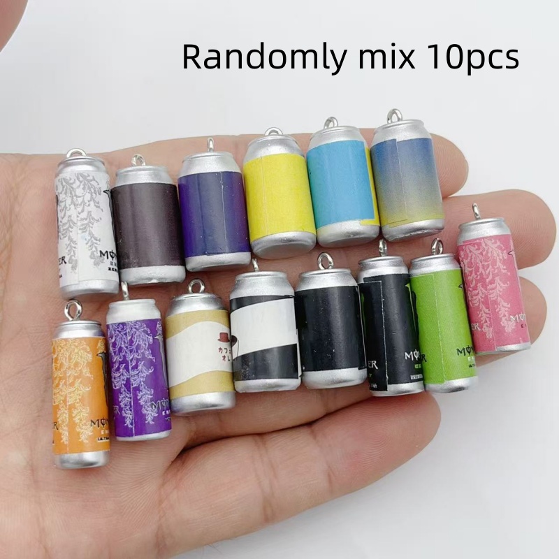 Resin Art Jewelry Kit - 10 Breloques Miniature en Résine en