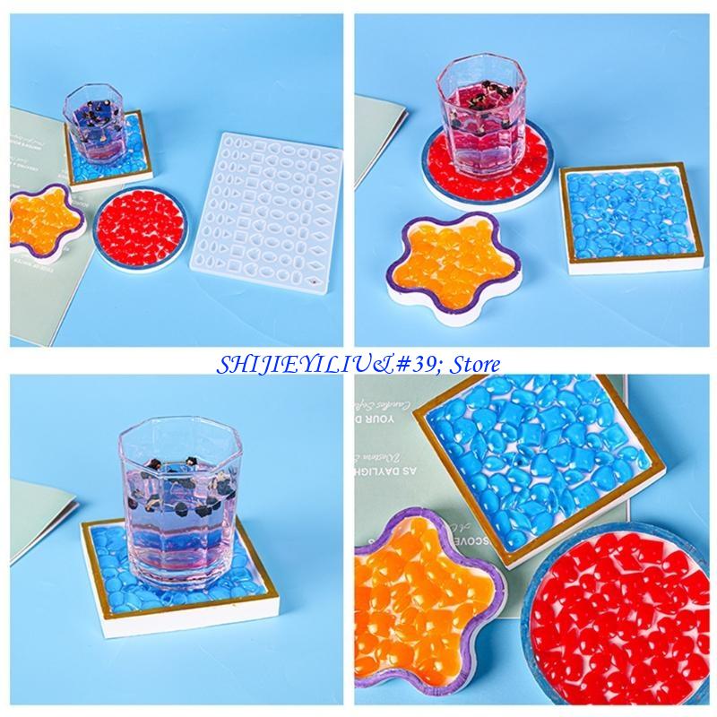 Coaster Mold Square - E21F moules dessous verre pour moulage