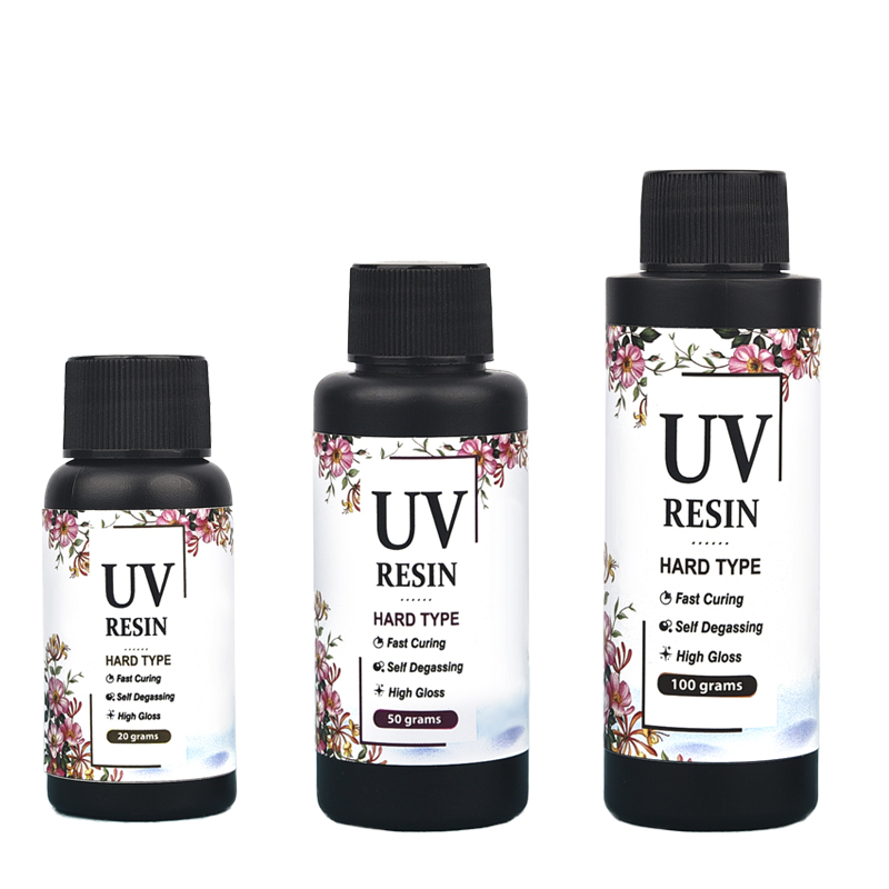 Resin Art Uv - Colle UV en résine cristal 20g/50g/100g,