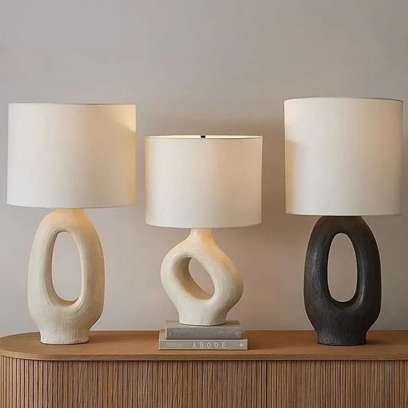 Resin Art On Floor - Wabi Sabi lampe de Table design