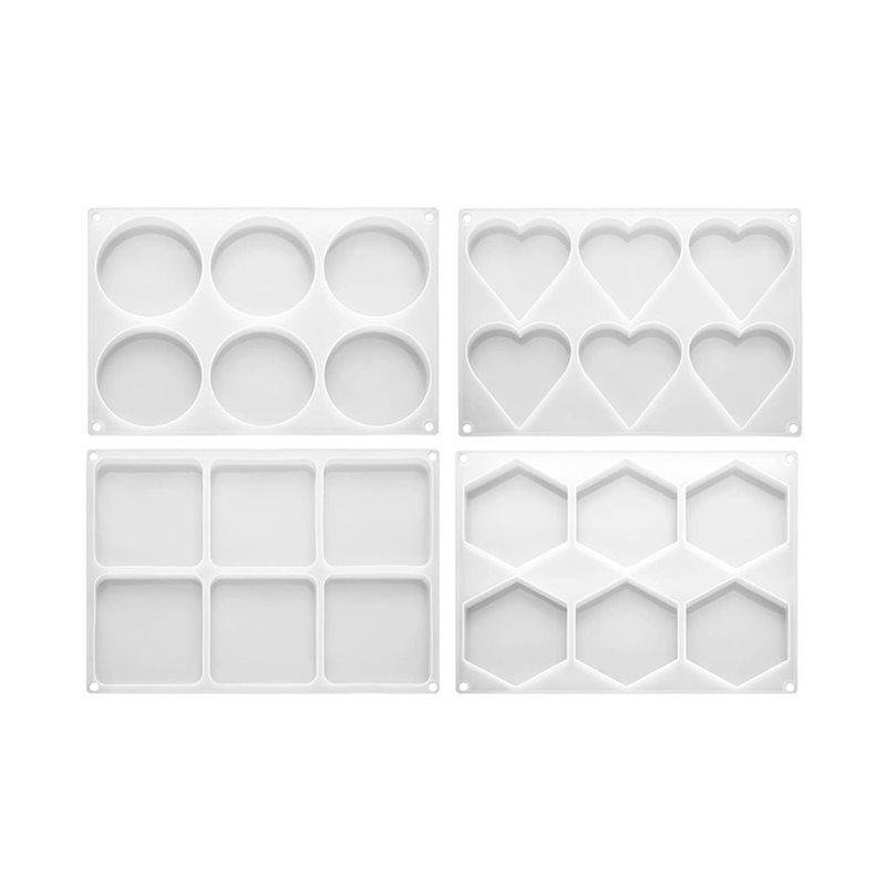 Coaster Mold Square - [ABFI!】 Moules en résine pour l'artisanat