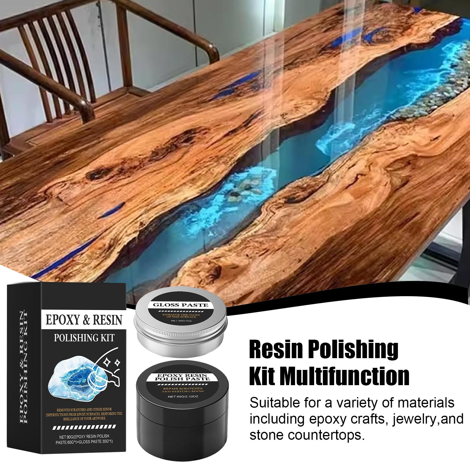 Resin Art Kit For Beginners - Kit de polissage pour résine époxy
