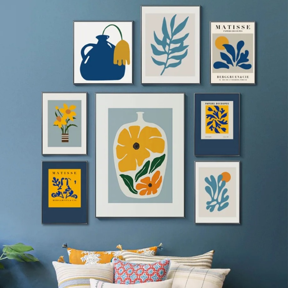 Resin Art Flower - Affiches et impressions Henri Matisse Picasso,