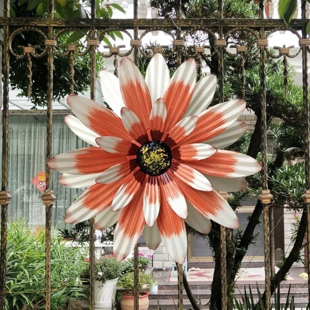 Resin Art Flower - Décoration de jardin : Clôture florale