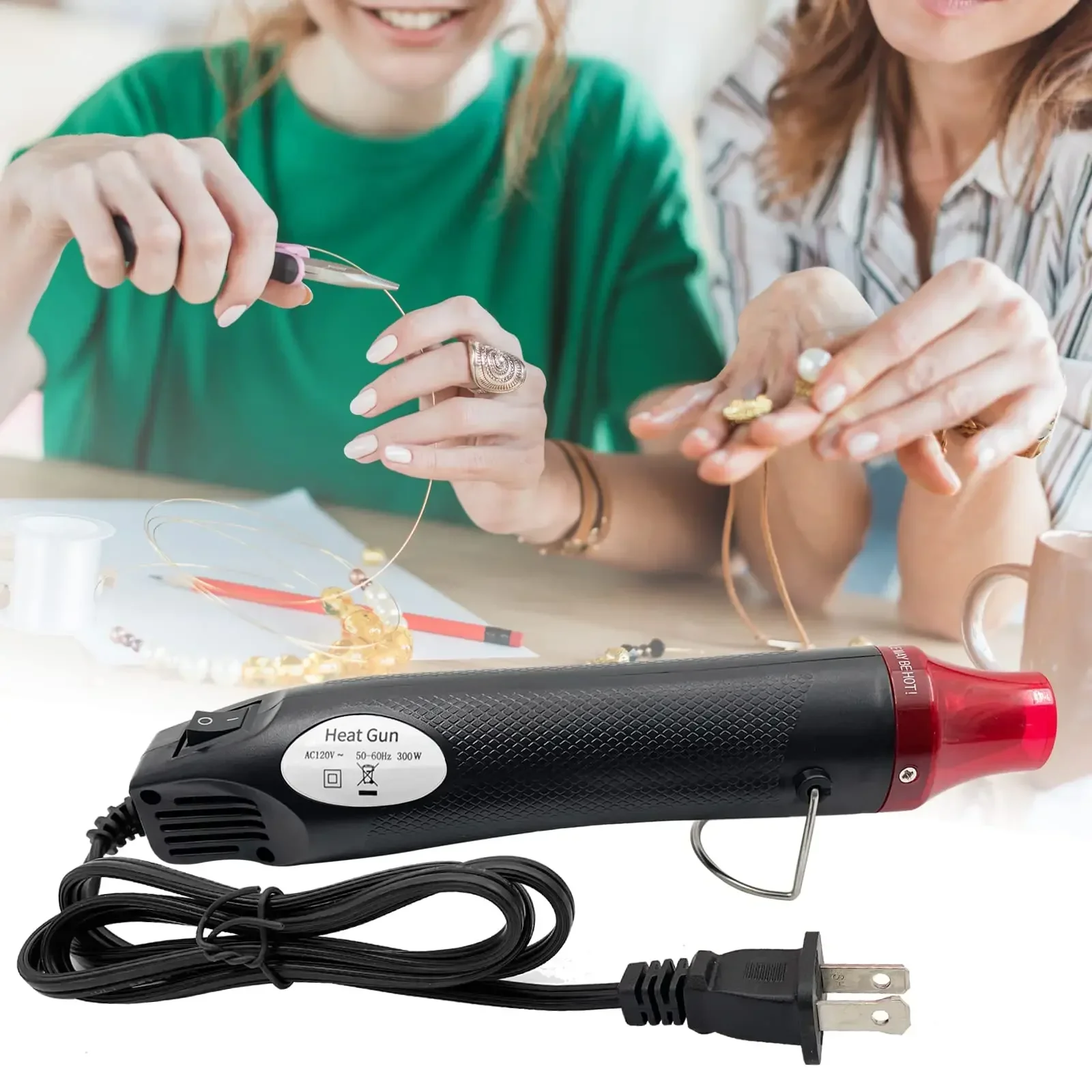 Resin Art Heat Gun - Mini pistolet à air chaud 110V/220V