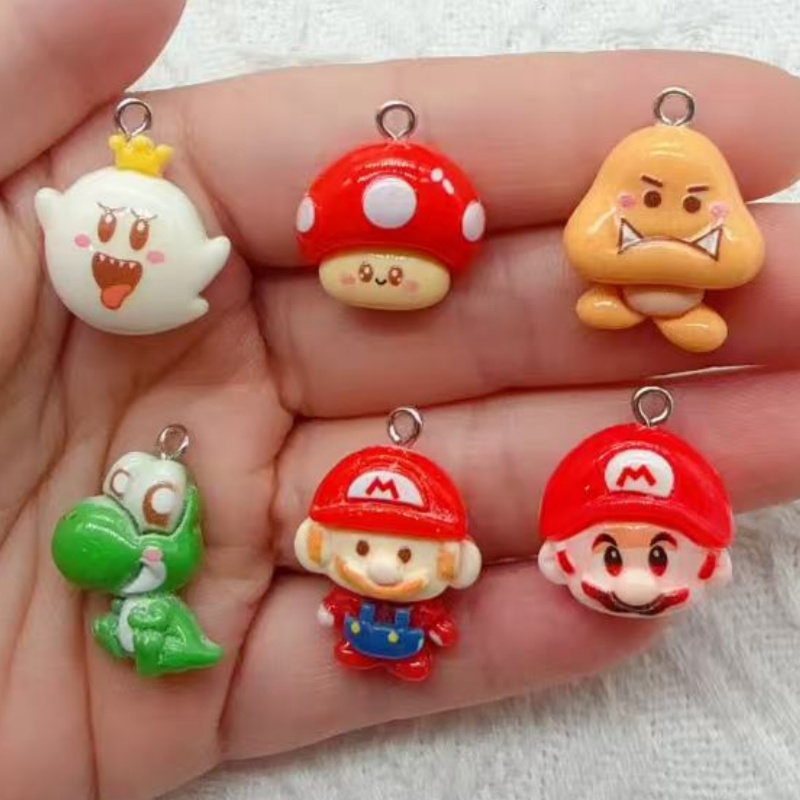 Resin Art Jewelry Kit - Pendentif en résine de dessin animé,