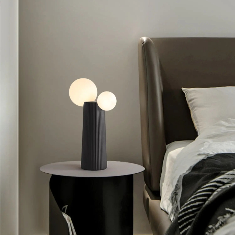 Resin Art On Floor - Lampe de chevet créative de style