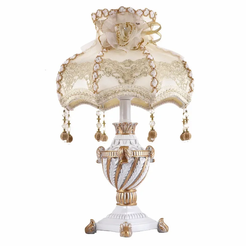 Resin Art On Floor - Lampe de table vintage en résine