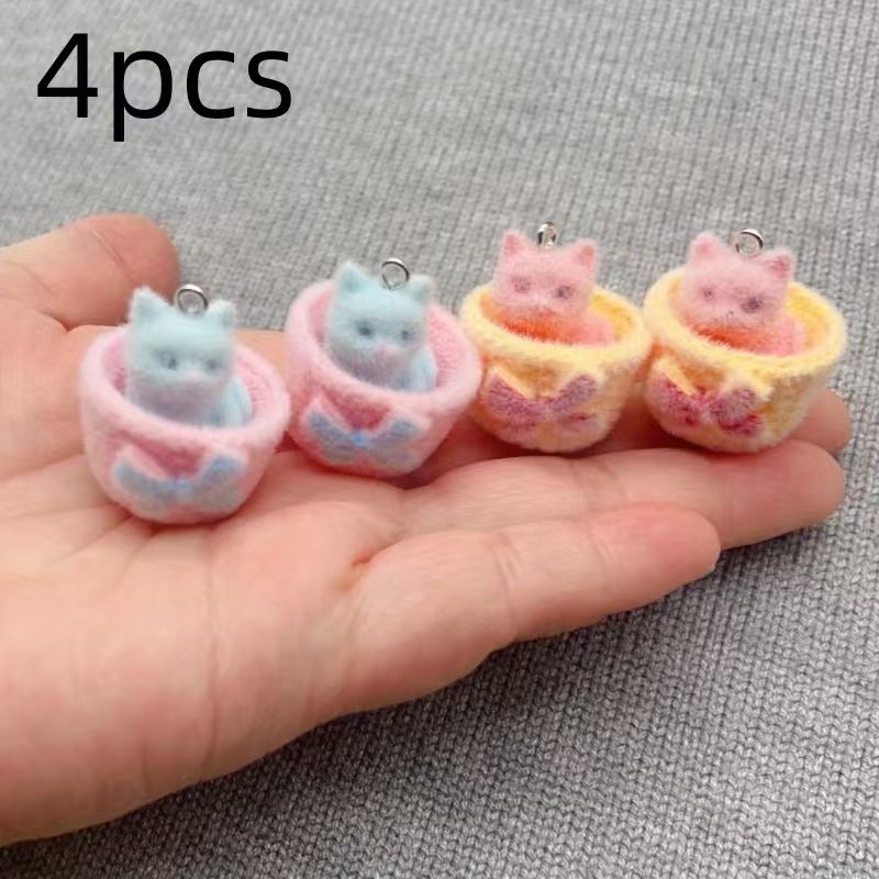 Pendentif chat en résine peluc - Resin Art Jewelry Kit avis et prix