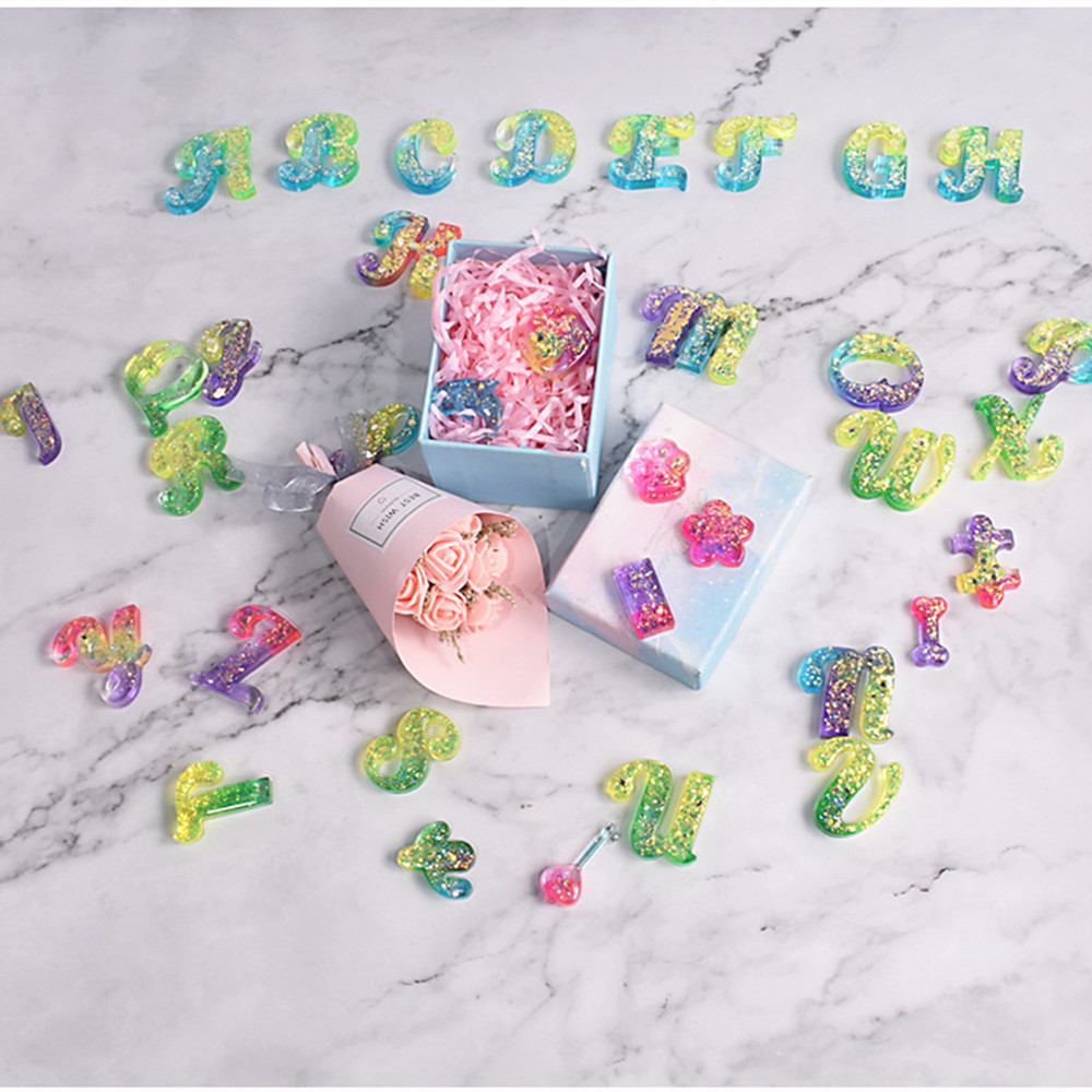 Alphabet résine époxy Silicone - Resin Art Kit For Beginners avis et prix