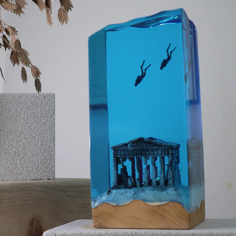 NOUVEAU Art marin Décorations  - Resin Art Table Top avis et prix