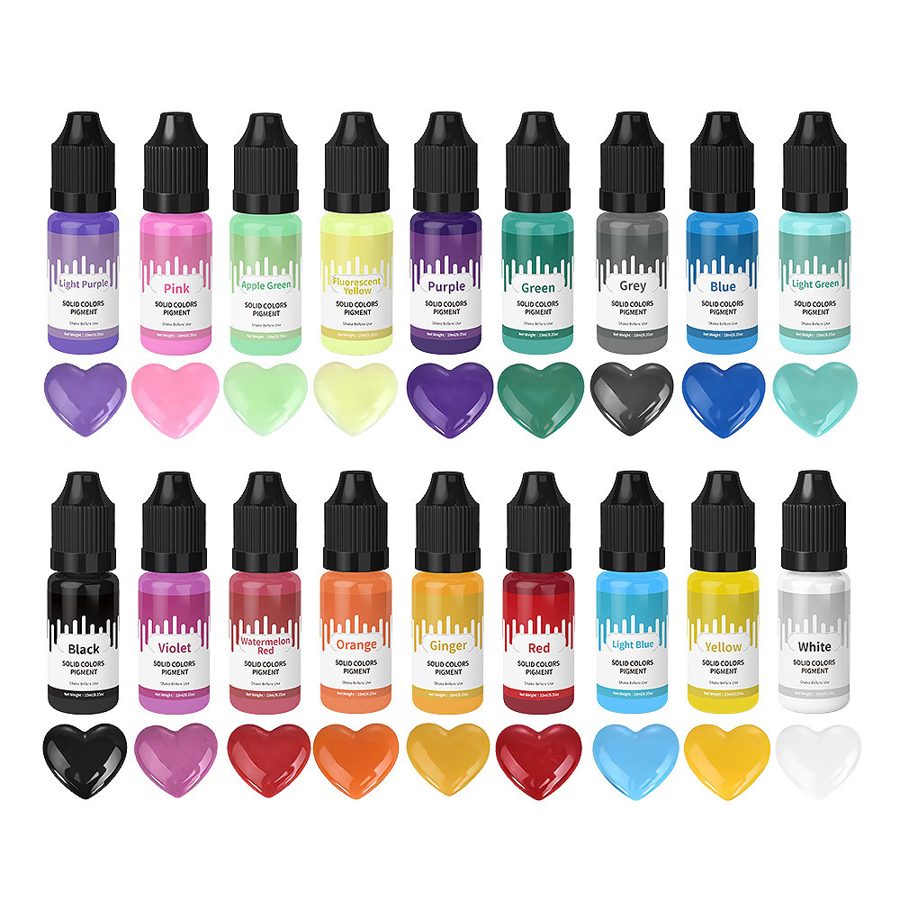 Macaron couleur Pastel solide, - Resin Color Paste avis et prix