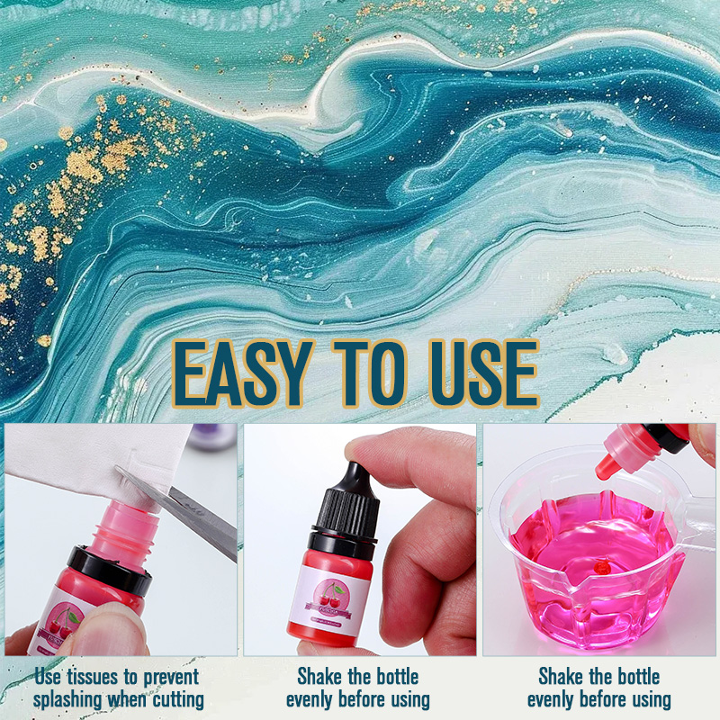 Pigment de couleur de résine é - Resin Art Kit For Beginners avis et prix