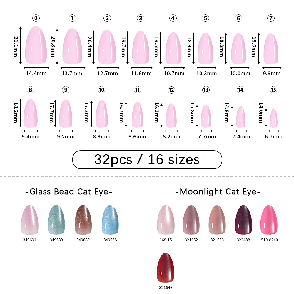 VITAGWX 32 pièces Faux ongles  - Resin Color Paste avis et prix