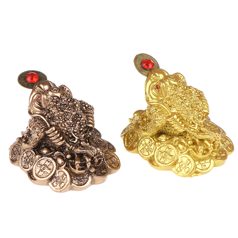 Feng Shui crapaud argent chanc - Resin Art Table Top avis et prix