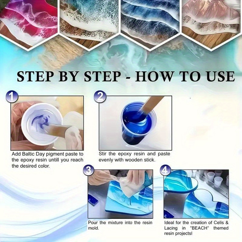 24 couleurs/8 couleurs 5 gramm - Resin Color Paste avis et prix