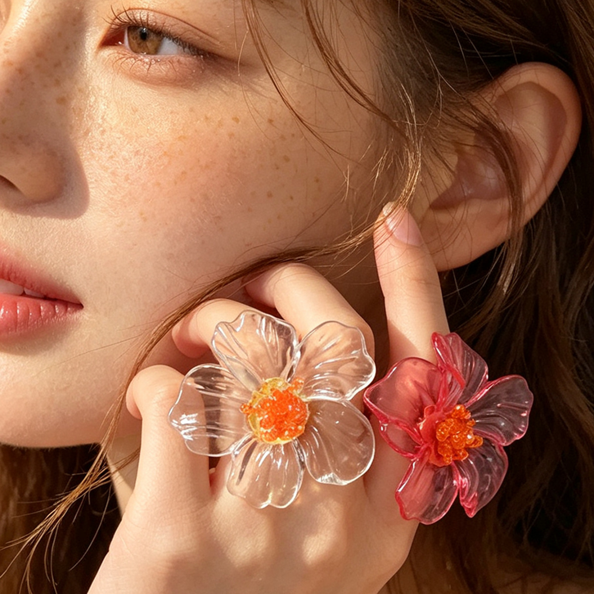 Bagues en résine colorées et m - Resin Art Ring avis et prix