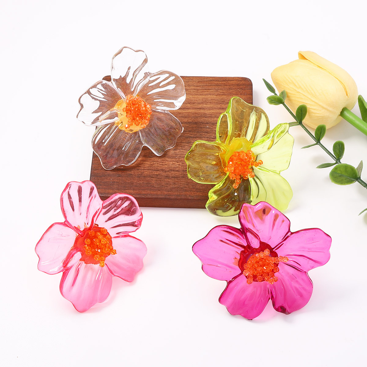 Bagues en résine colorées et m - Resin Art Ring avis et prix