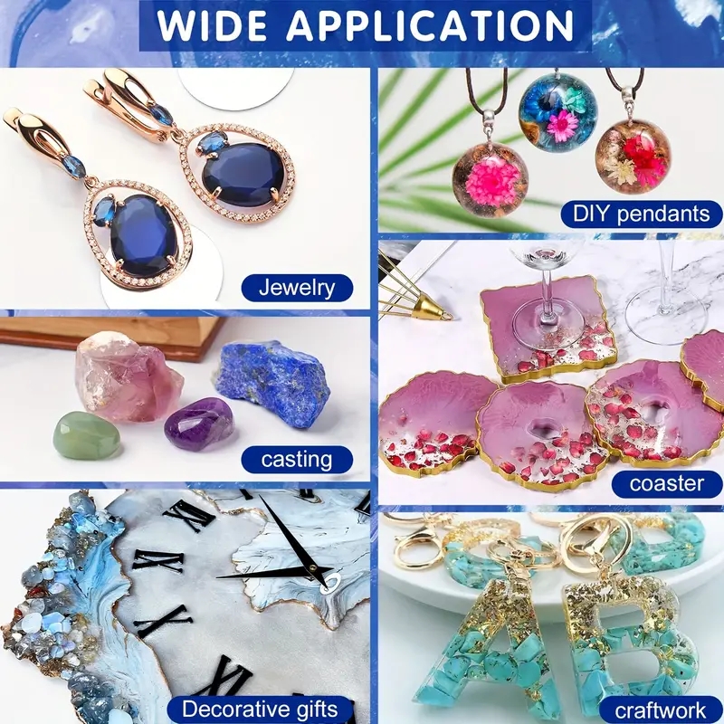 Crystal Clear Election Kit de  - Resin Art Table Top avis et prix
