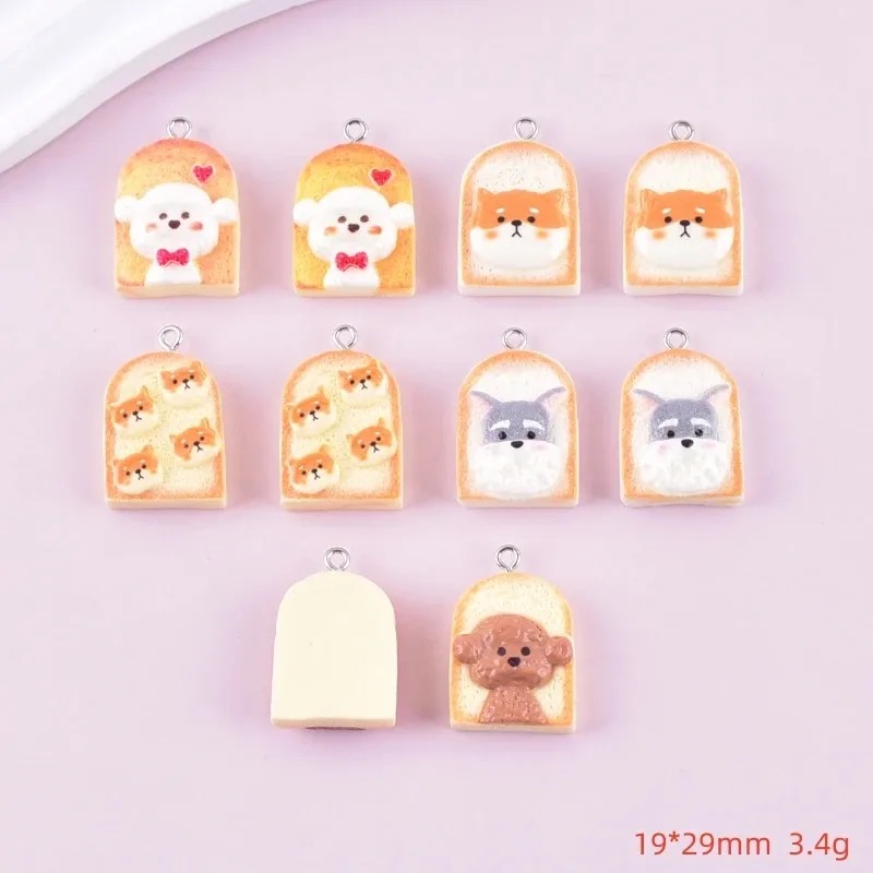 10 pendentifs en résine en for - Resin Art Things avis et prix