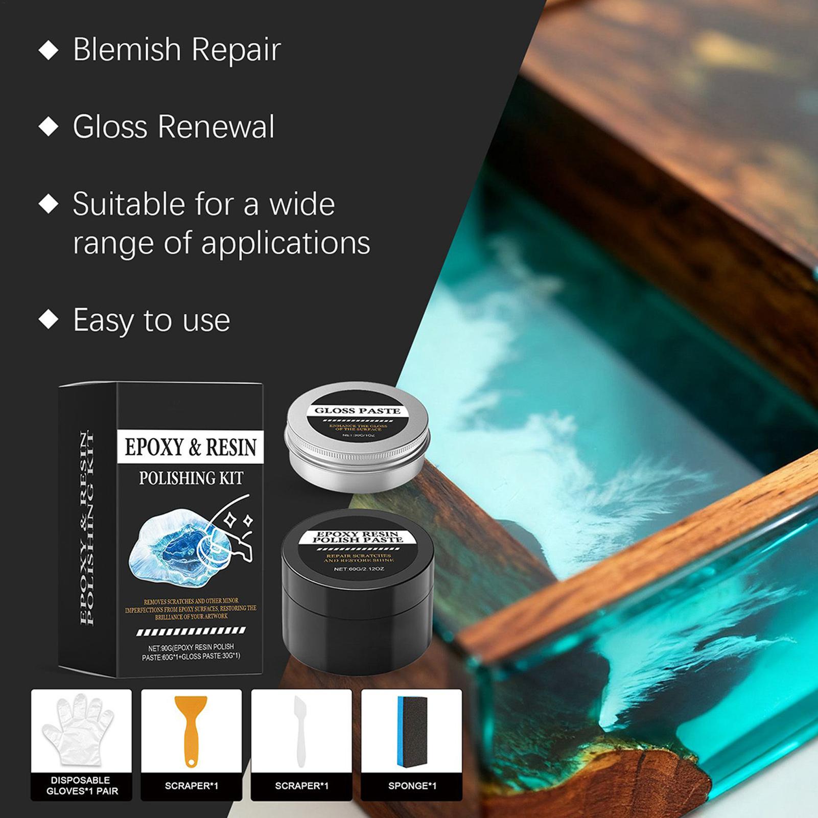 Kit de polissage pour résine é - Resin Art Kit For Beginners avis et prix