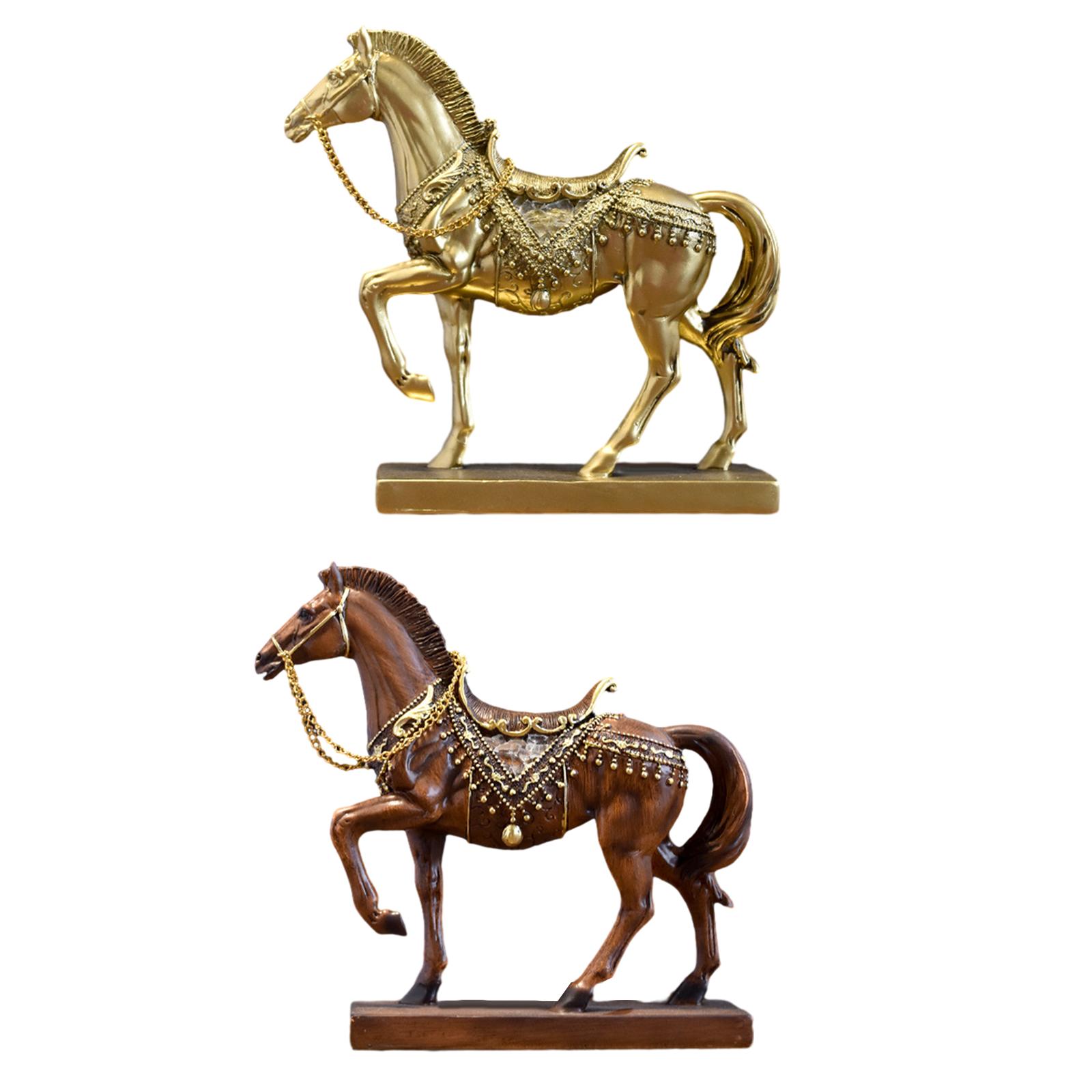 Statue de cheval en résine pou - Resin Art Table Top avis et prix