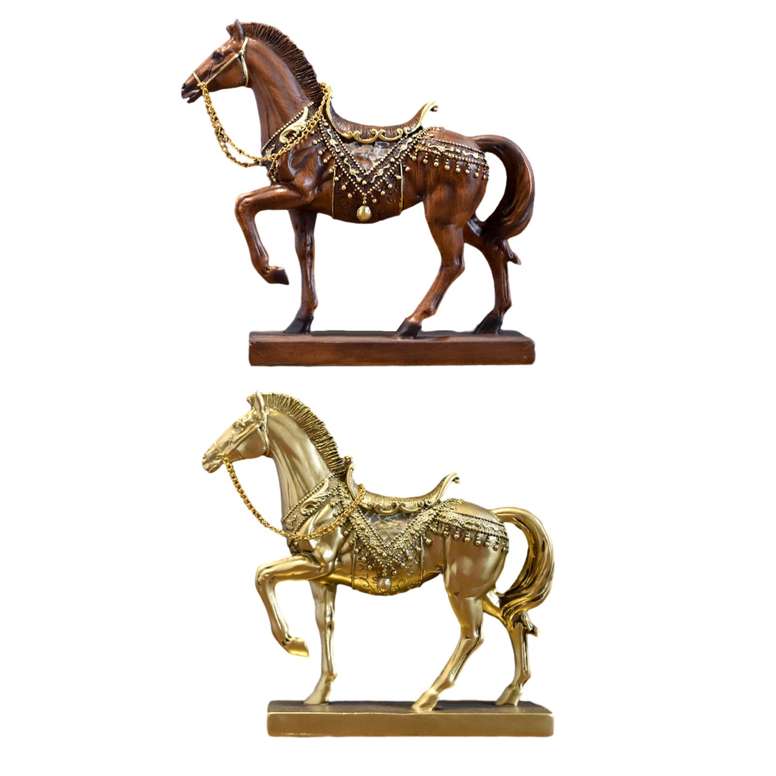 Statue de cheval en résine pou - Resin Art Table Top avis et prix