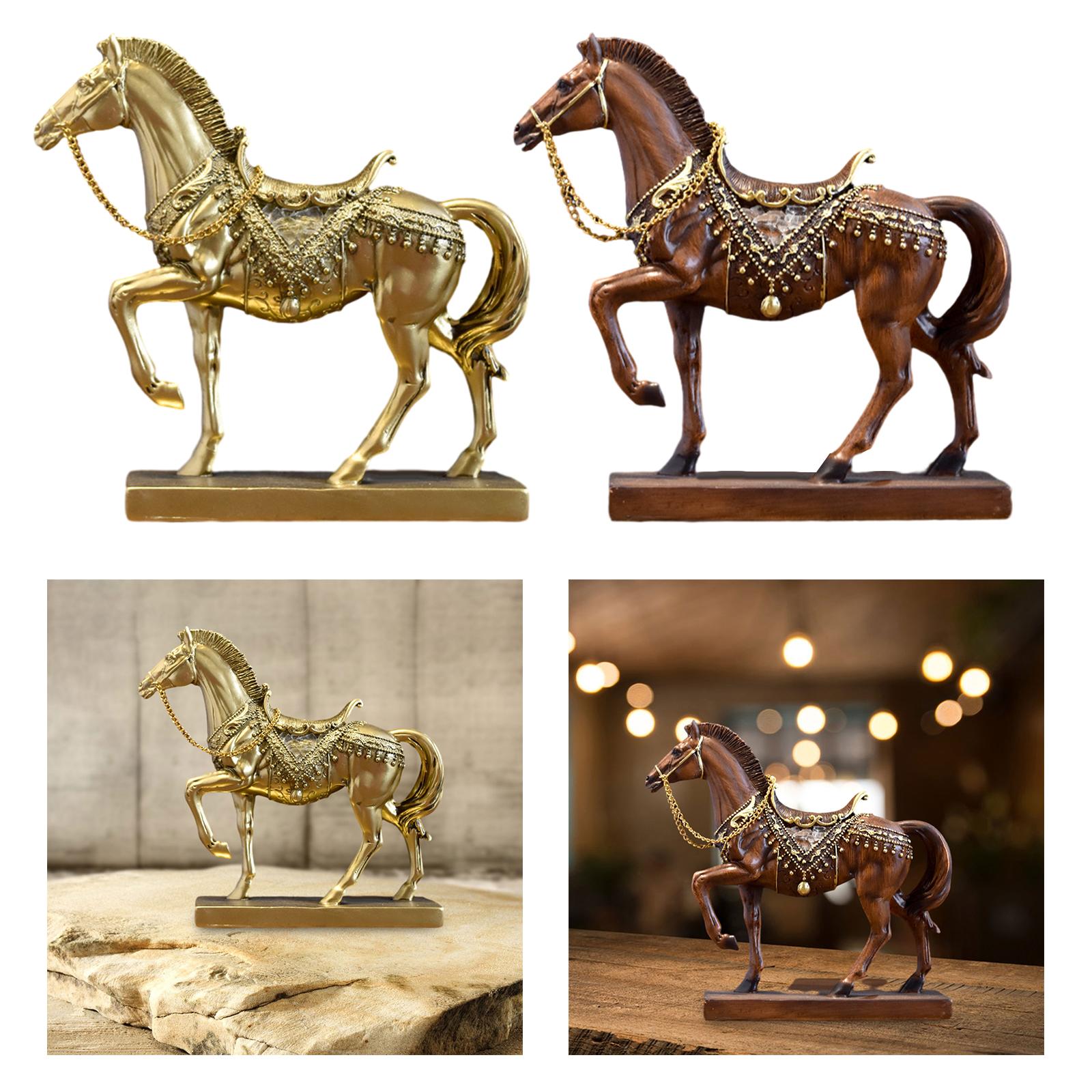 Statue de cheval en résine pou - Resin Art Table Top avis et prix