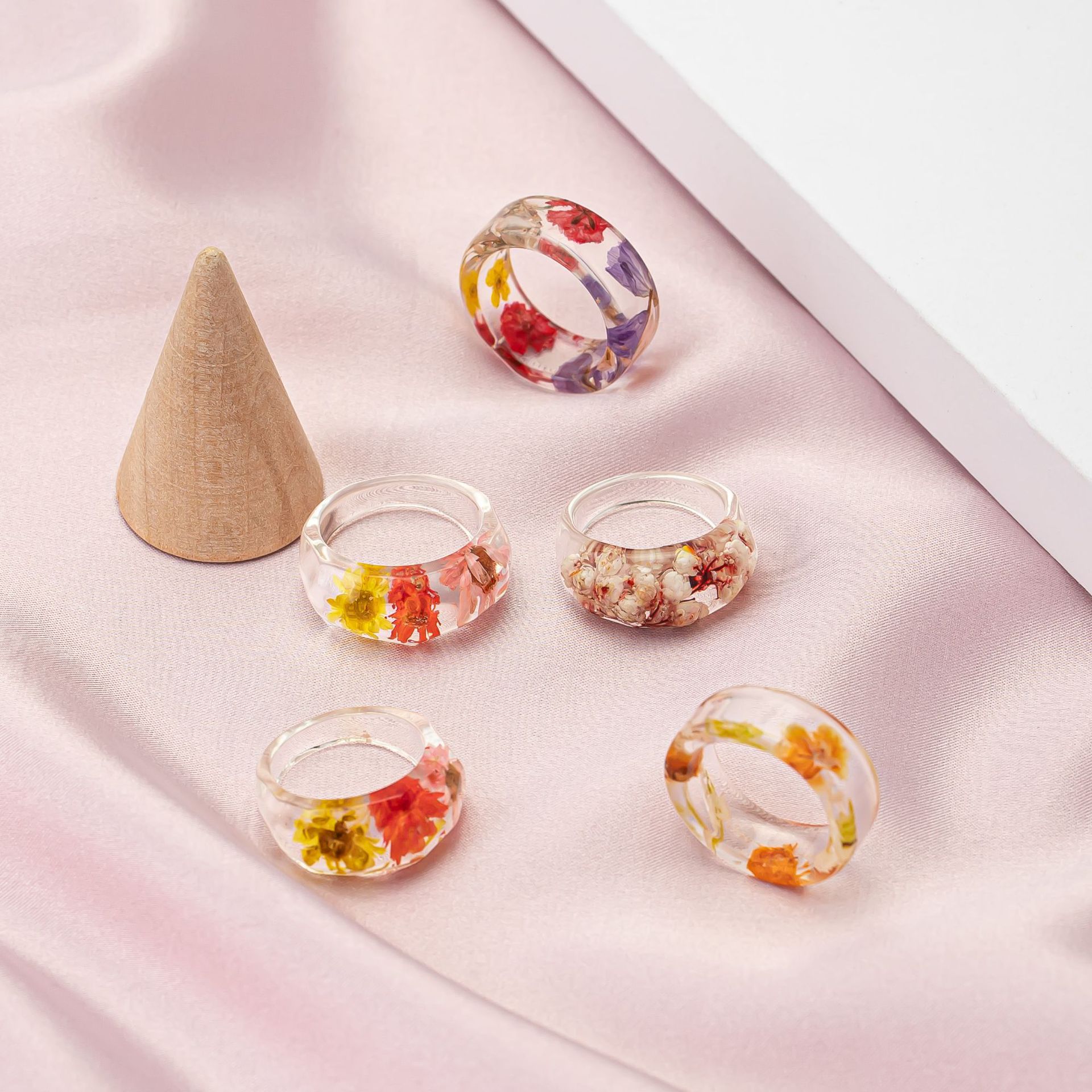 Bague en résine minimaliste ex - Resin Art Ring avis et prix