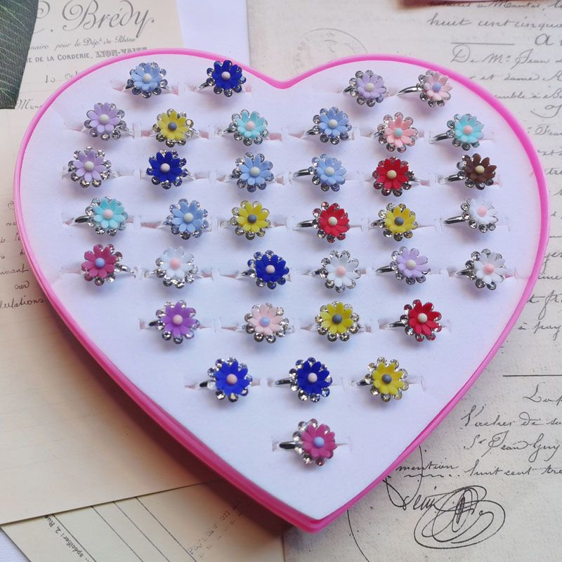 Bagues de dessin animé mignonn - Resin Art Ring avis et prix