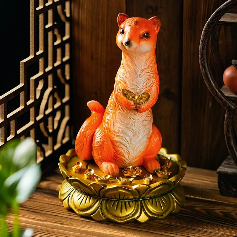 Wong Tai Sin ornement belette  - Resin Art Table Top avis et prix