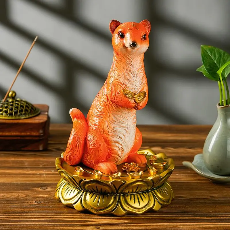 Wong Tai Sin ornement belette  - Resin Art Table Top avis et prix