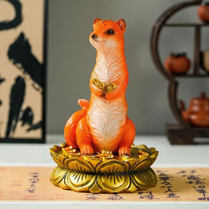 Wong Tai Sin ornement belette  - Resin Art Table Top avis et prix