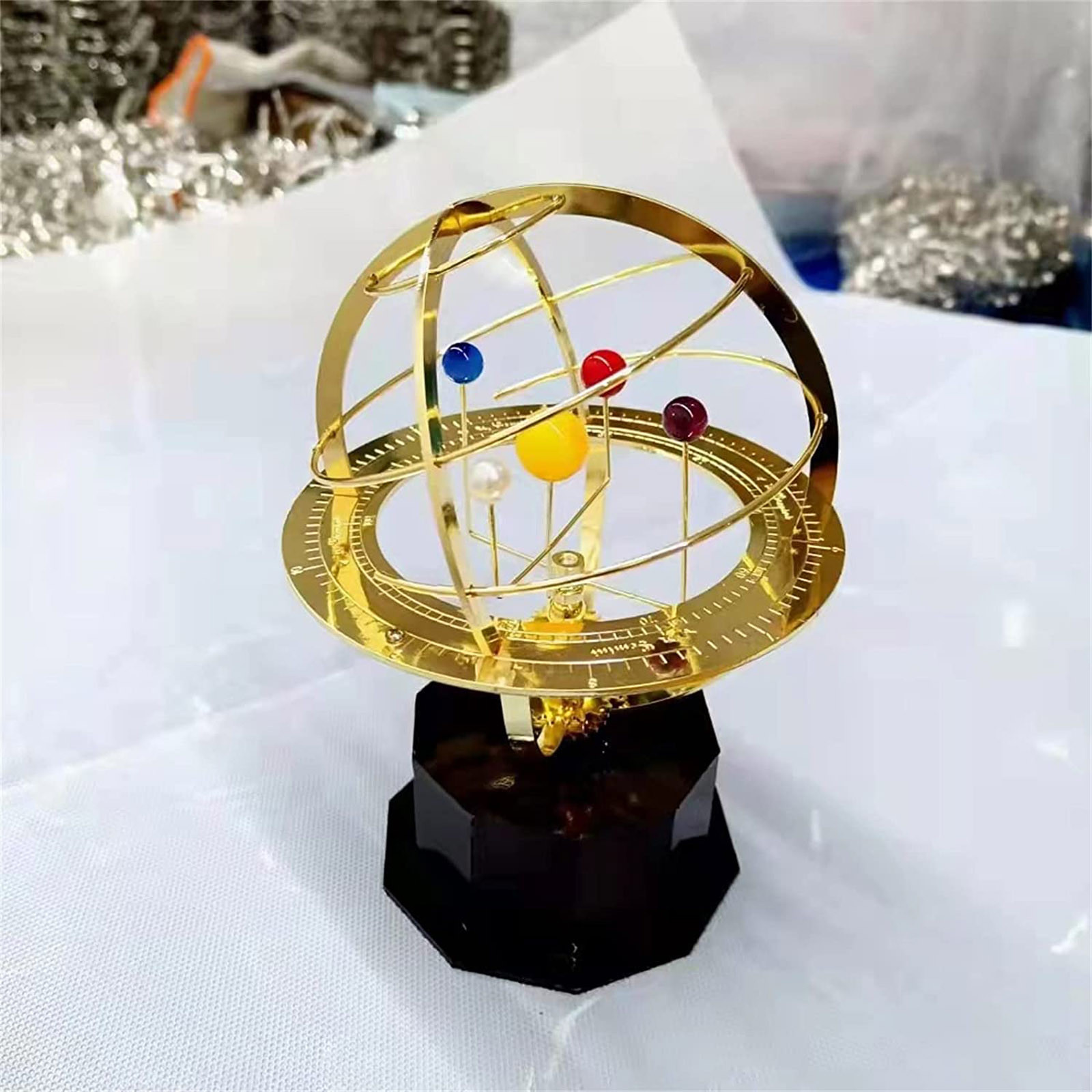 Ornement Métallique Rotatif du - Resin Art Table Top avis et prix