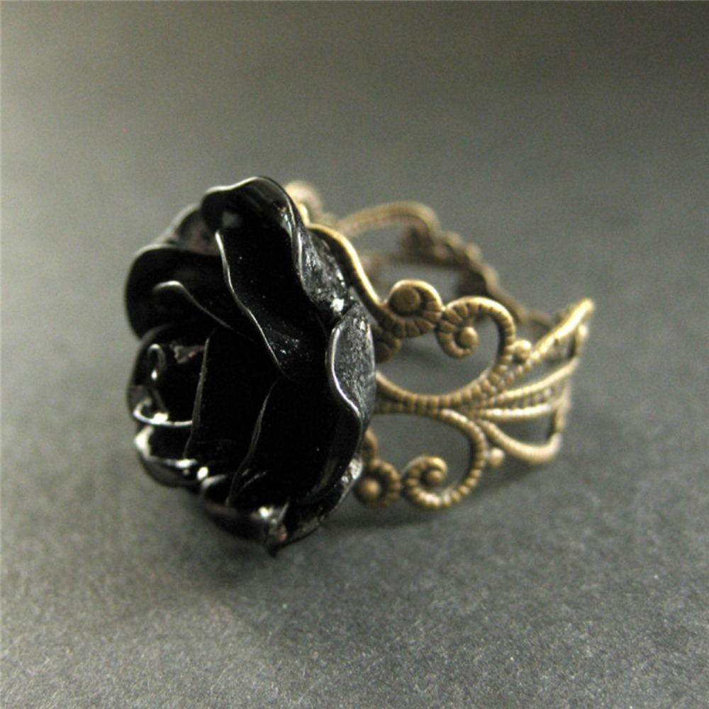 Bagues d'ouverture ajourées en - Resin Art Ring avis et prix