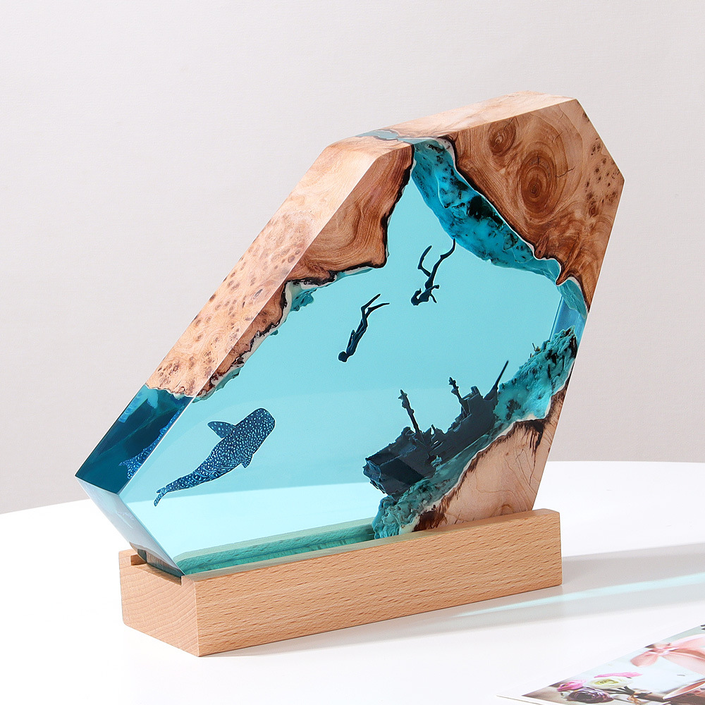 Nouveau créatif intérieur cham - Resin Art Table Top avis et prix