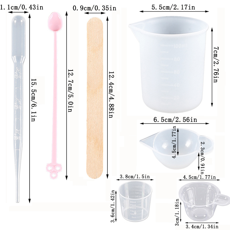 Kit d'outils de moulage en rés - Resin Art Kit For Beginners avis et prix