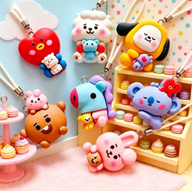 Breloques en résine BT21, 7 pi - Resin Art Jewelry Kit avis et prix