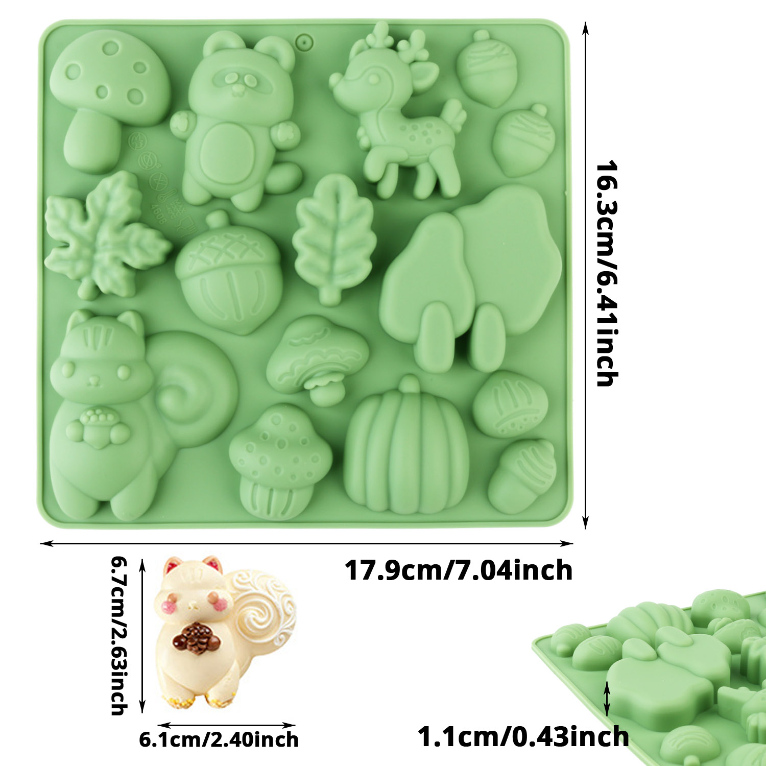 1 moule à gâteau en silicone e - Resin Art Things avis et prix