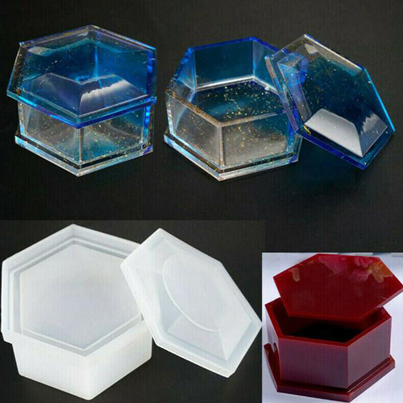 Moule en silicone hexagonal po - Resin Art Heat Gun avis et prix
