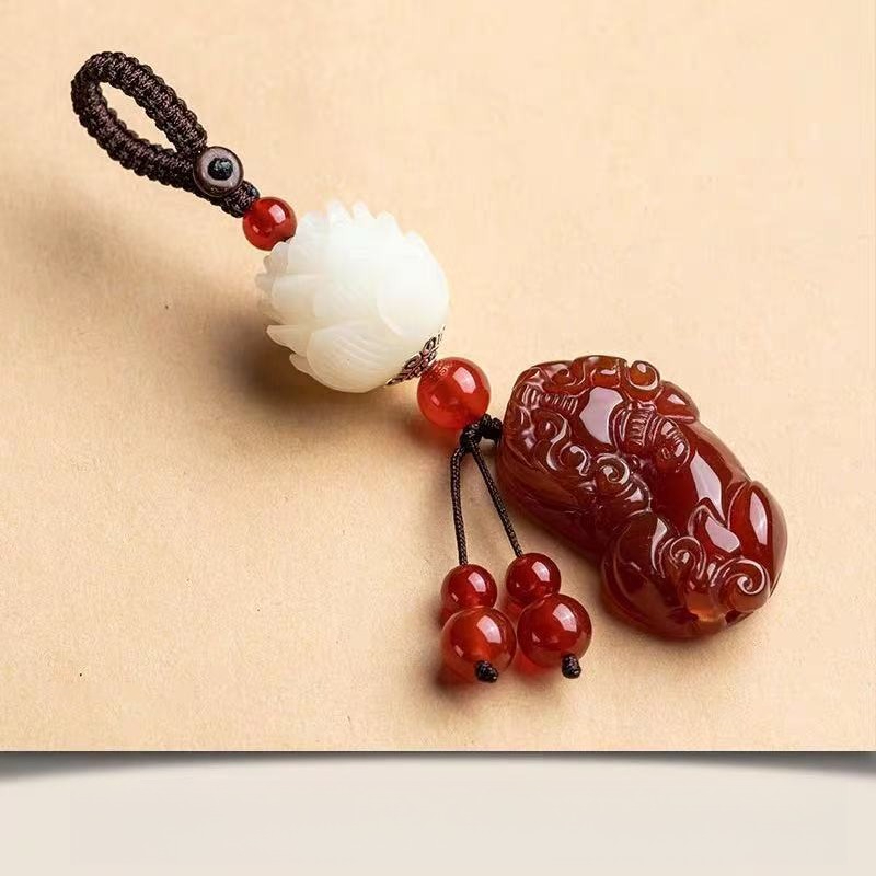 Porte-clés pendentif Lotus ave - Resin Art Ring avis et prix