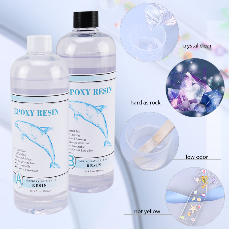 Résine époxy transparente 1:1, - Resin Art Kit For Beginners avis et prix