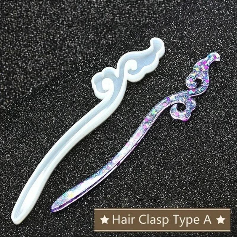Épingle à cheveux transparente - Resin Art Jewelry Kit avis et prix