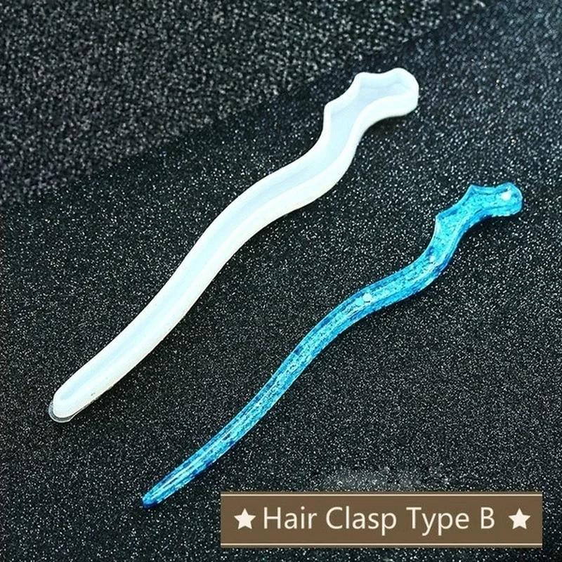 Épingle à cheveux transparente - Resin Art Jewelry Kit avis et prix