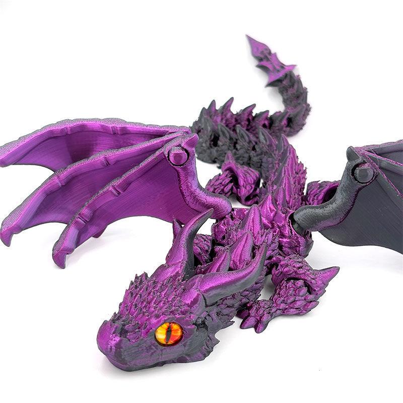 Figurine de dragon ailé imprim - Resin Art Table Top avis et prix
