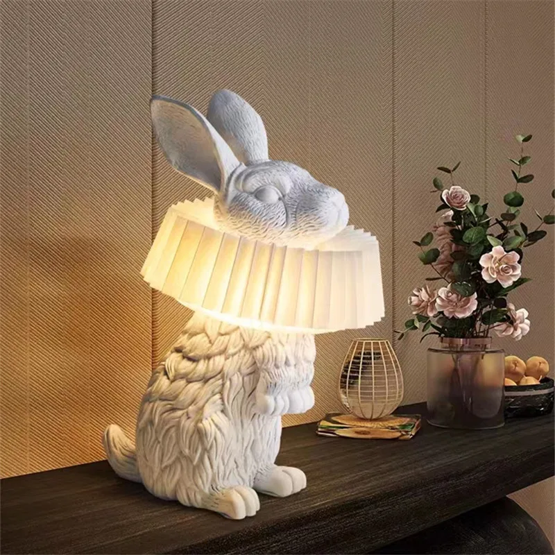 AdTosRabbit-Lampe de Table LED - Resin Art On Floor avis et prix