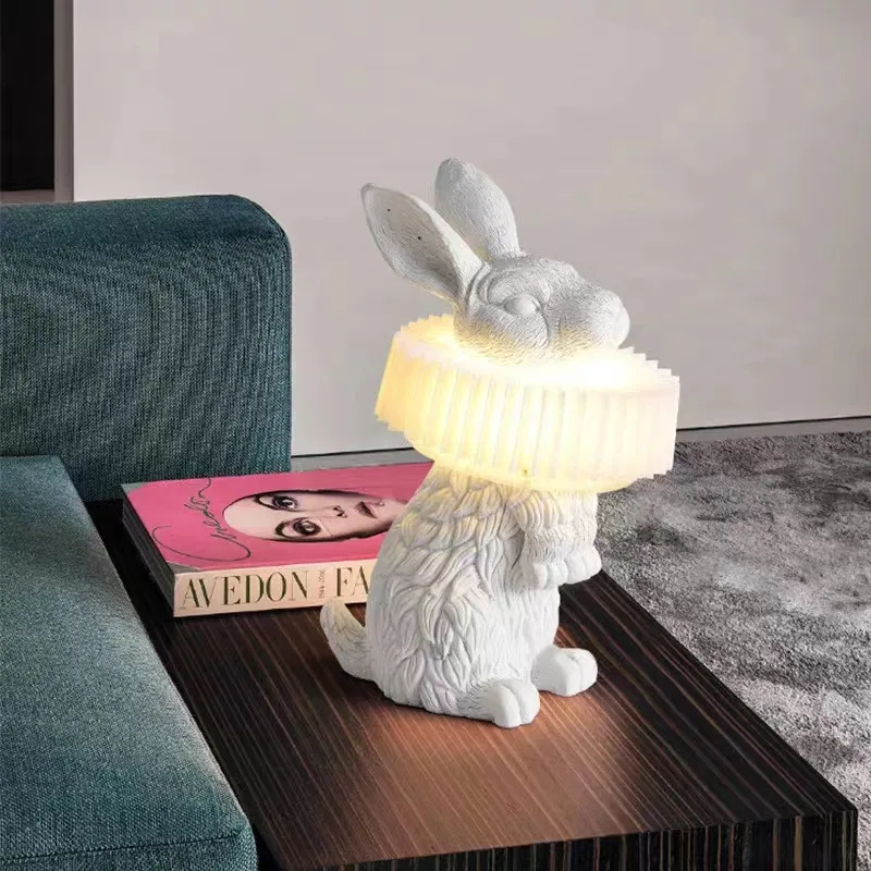 AdTosRabbit-Lampe de Table LED - Resin Art On Floor avis et prix