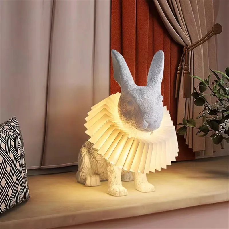 AdTosRabbit-Lampe de Table LED - Resin Art On Floor avis et prix