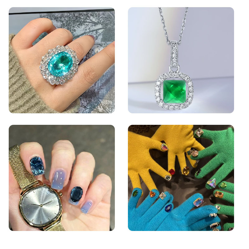 Bricolage Cube anneau collier  - Resin Art Ring avis et prix