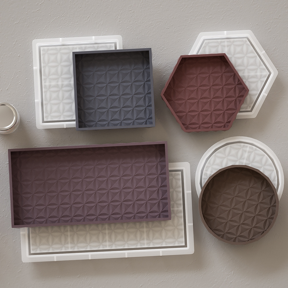 Plateau de rangement en Silico - Coaster Mold Square avis et prix